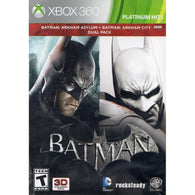 Batman: Arkham Asylum GOTY  + Batman: Arkham City GOTY Dual Pack (Xbox 360) Pre-Owned