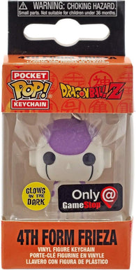 Dragon Ball Z - 4th Form Frieza (Glows in the Dark) (Gamestop Exclusive) (Funko POP! Pocket Keychain) Figure and Box