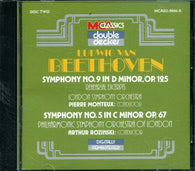 Beethoven: Symphony No. 9 Rehearsal Excerpts/ Syphony No. 5 [Philharmonic Symphany Orchestra of London Rodzinski] {Disc Two] (Audio CD) Pre-Owned