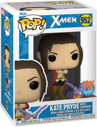 POP! Marvel #952: X-Men Kate Pryde with Lockheed (PX Previews Exclusive) (Funko POP!) Figure and Box w/ Protector