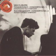 Tchaikovsky: Concerto No. 1; Rachmaninoff: Concerto No. 2 [Cliburn / Kondrashin / Reiner] (Audio CD) Pre-Owned