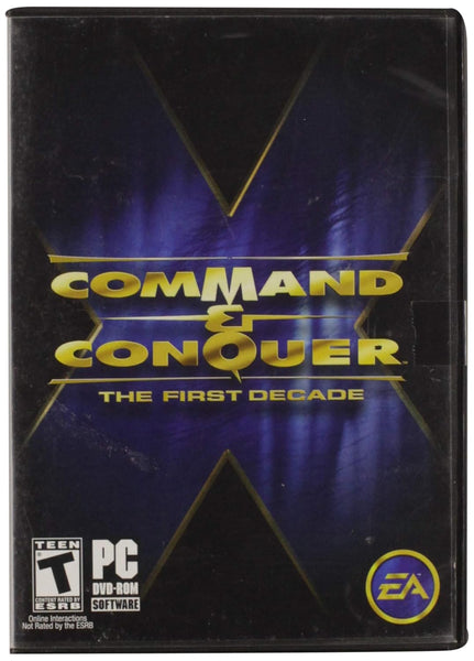 Command & Conquer: The First Decade (PC DVD-ROM Game) Pre-Owned: Disc, Manual, Poster, and Case