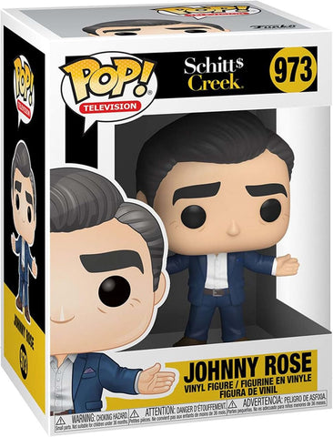 POP! Television #973: Schitts Creek - Johnny Rose (Funko POP!) Figure and Box w/ Protector