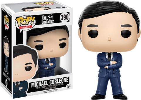 POP! Movies #390: The Godfather (50 Years) - Michael Corleone (Funko POP!) Figure and Box w/ Protector