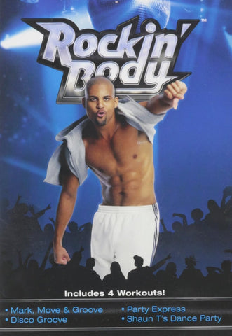 Rockin' Body: Mark, move & Groove / Party Express / Disco Groove / Shaun T’s Dance Party (Beachbody) (DVD) NEW