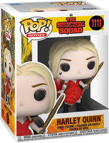 POP! Movies #1111: DC The Suicide Squad - Harley Quinn (Funko POP!) Figure and Box w/ Protector