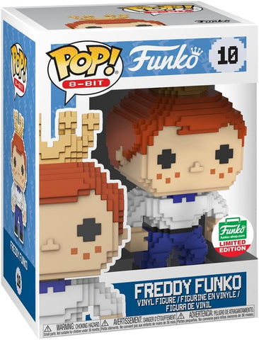 POP! 8-Bit #10: Freddy Funko (Funko Shop Limited Edition) (Funko POP!) Figure and Box w/ Protector