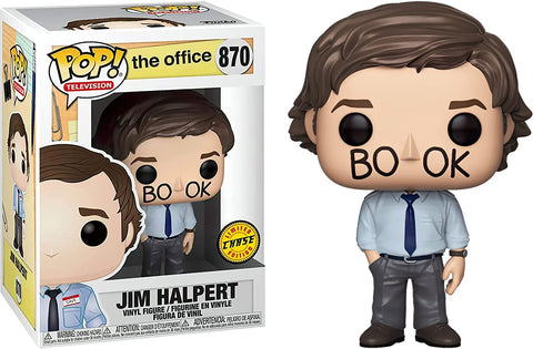 POP! Television #870: The Office - Jim Halpert (Limited Edition Chase) (Funko POP!) Figure and Box w/ Protector