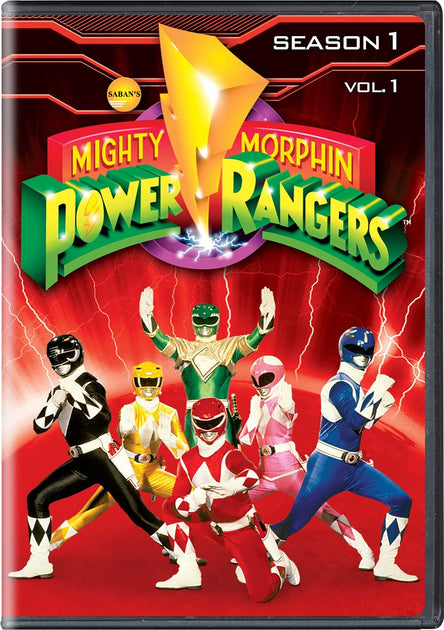 Mighty Morphin Power Rangers: Season 1, Vol. 1 (DVD) Pre-Owned – Grumpy ...