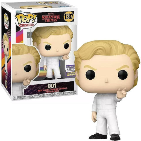 POP! Television #1387: Stranger Things - 001 (Netflix) (2023 Summer Convention Limited Edition) (Funko POP!) Figure and Box w/ Protector