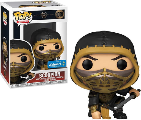 POP! Movies #1058: Mortal Kombat - Scorpion (Wal-Mart Exclusive) (Funko POP!) Figure and Box w/ Protector