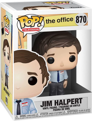 POP! Television #870: The Office - Jim Halpert (Funko POP!) Figure and Box w/ Protector
