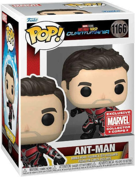 POP! Marvel #1166: Ant-Man and The Wasp Quantumania - Ant-Man [Collector Corps Exclusive] (Funko POP!) Figure and Box w/ Protector