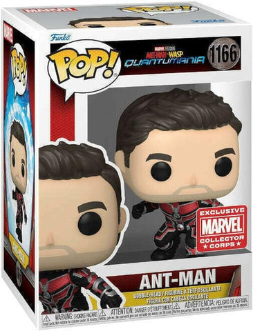 POP! Marvel #1166: Ant-Man and The Wasp Quantumania - Ant-Man [Collector Corps Exclusive] (Funko POP!) Figure and Box w/ Protector