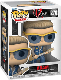 POP! Rocks #270: U2 ZooTV - Adam (Funko POP!) Figure and Box w/ Protector