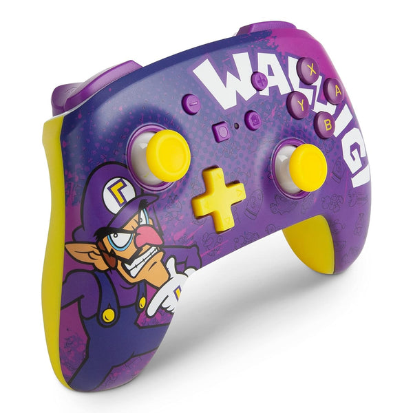 PowerA Enhanced Wired Controller - Super Mario: Waluigi Edition - Purple (Nintendo Switch) NEW