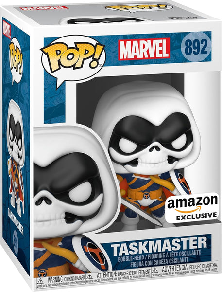 POP! Marvel #892: Taskmaster [Amazon Exclusive] (Funko POP!) Figure and Box w/ Protector