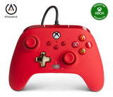 Wired Controller - Enhanced - PowerA - Artisan Red (Xbox One / Series X/S) NEW