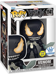 POP! Marvel #1141: Venom [Exclusive] [Glows in the Dark] (Funko POP!) Figure and Box w/ Protector
