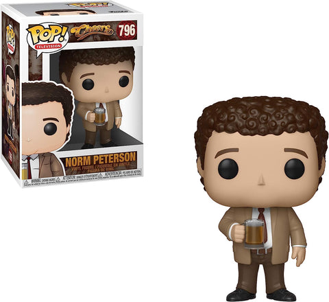 POP! Television #796: Cheers - Norm Peterson (Funko POP!) Figure and Box w/ Protector