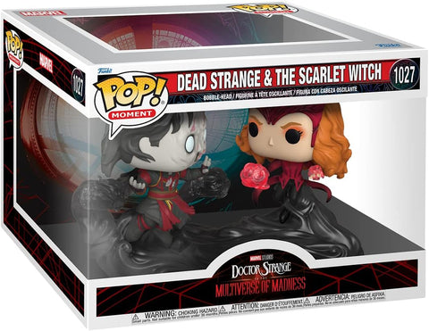 POP! Moment / Marvel Studios #1027: Doctor Strange in the Multiverse of Madness - Dead Strange & The Scarlet Witch (Funko POP!) Figure and Box