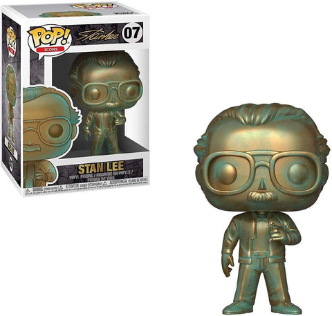 POP! Icons #07: Stan Lee (Funko POP!) Figure and Box w/ Protector