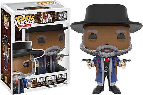 POP! Movies #256: The Hateful Eight - Major Marquis Warren (Funko POP!) Figure and Box w/ Protector