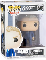 POP! Movies #688: 007 - James Bond (from Quantum of Solace) (Funko POP!) Figure and Box w/ Protector