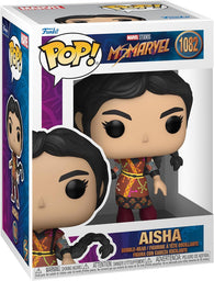 POP! Marvel Studios #1082: Ms. Marvel - Aisha (Funko POP!) Figure and Box w/ Protector