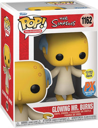 POP! Television #1162: The Simpsons - Glowing Mr. Burns (Glows in the Dark) (PX Previews Exclusive) (Funko POP!) Figure and Box w/ Protector