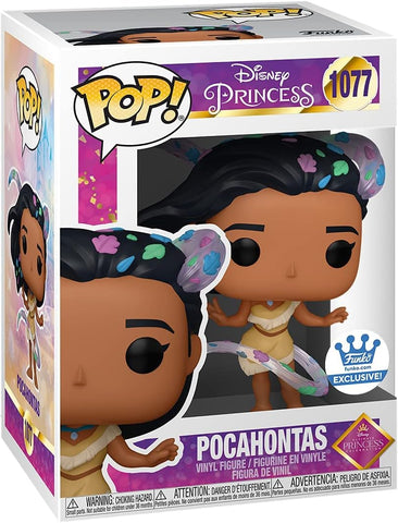 POP! Disney #1077: Pocahontas (Ultimate Princess Celebration) (Funko.com Exclusive) (Funko POP!) Figure and Box w/ Protector