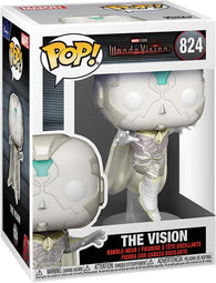 POP! Marvel Studios #595: Wandavision - The Vision (Funko POP!) Figure and Box w/ Protector