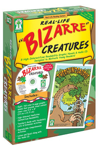 “Bizarre” Creatures  (Real-Life Reading Centers) (Listen and Read-Along CD) NEW