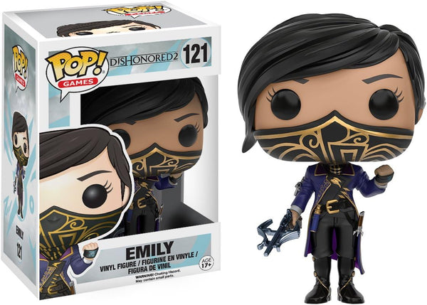 POP! Games #121: Dishonored 2 - Emily (Funko POP!) Figure and Box w/ Protector