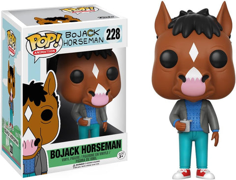 POP! Animation #228: BoJack Horseman (Funko POP!) Figure and Box w/ Protector