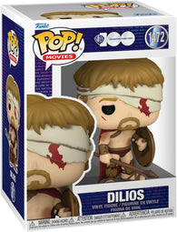 POP! Movies #1472: 300 - Dilios (WB 100) (Funko POP!) Figure and Box w/ Protector