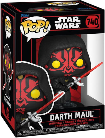 POP! Star Wars #740: Darth Maul (Funko POP!) Figure and Box w/ Protector