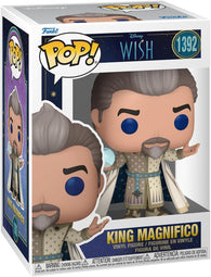 POP! Disney #1392: Wish - King Magnifico (Funko POP!) Figure and Box w/ Protector