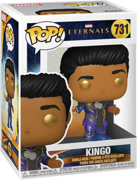 POP! Marvel #731: Eternals - Kingo (Funko POP!) Figure and Box w/ Protector