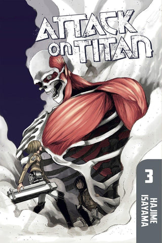 Attack on Titan - Vol. 3 [Hajime Isayama] (Kodansha Comics) (Paperback) Pre-Owned