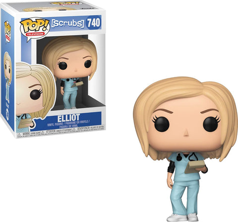 POP! Television #740: Scrubs - Elliot (Funko POP!) Figure and Box w/ Protector