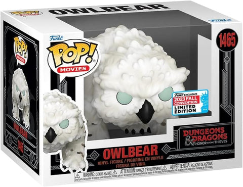 POP! Movies #1465: Dungeons & Dragons Honor Among Theives - Owlbear (2023 Fall Convention Limited Edition) (Funko POP!) Figure and Box w/ Protector