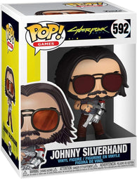 POP! Games #592: Cyberpunk 2077 - Johnny Silverhand (Funko POP!) Figure and Box w/ Protector