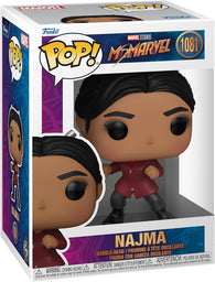 POP! Marvel Studios #1081: Ms. Marvel - Najma (Funko POP!) Figure and Box w/ Protector