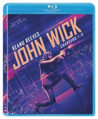 John Wick: Chapters 1 2 3 (Blu-ray + DVD) Pre-Owned