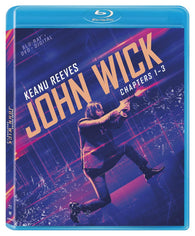 John Wick: Chapters 1-3 (Blu-ray + DVD) Pre-Owned