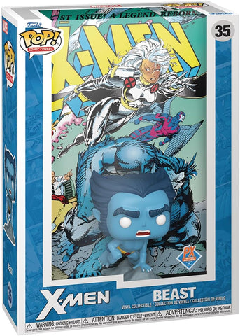 POP! Comic Covers #35: Marvel X-Men Beast [PX Previews Exclusive] (Funko POP!) Figure and Hard Case in Box