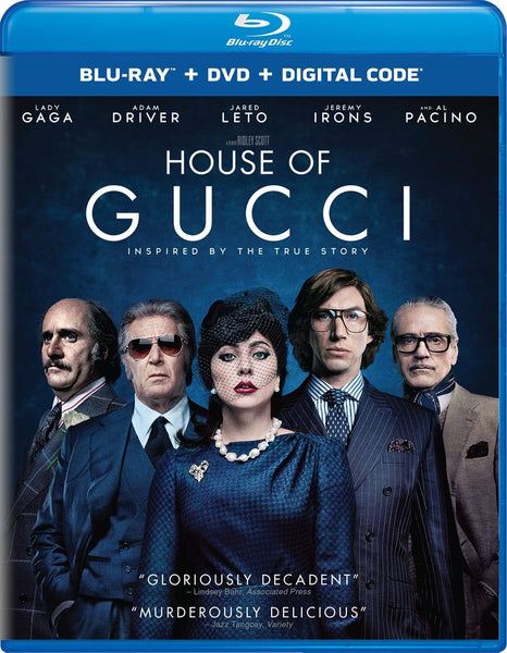 House of Gucci (Blu-ray + DVD) Pre-Owned