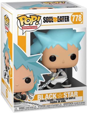 POP! Animation #778: Soul Eater - Black Star (Funko POP!) Figure and Box w/ Protector