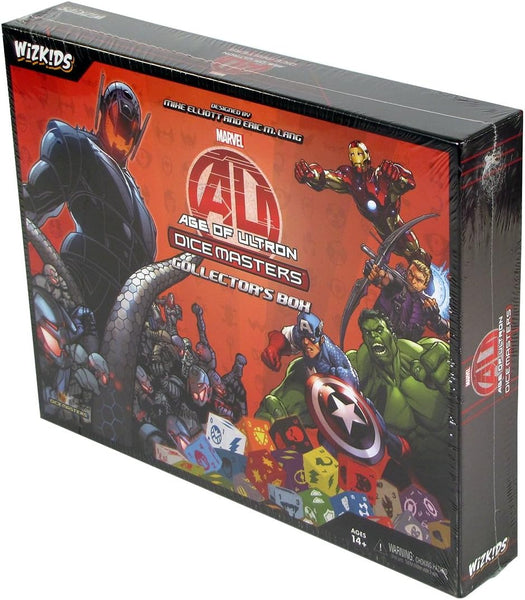 Marvel Age Of Ultron Dice Masters (Wizkids) 2015 (Neca) (Board Game) Pre-Owned w/ 134 Dice & 132 Cards